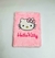 Caderno Pautado - Capa Pelúcia Hello Kitty na internet