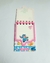 Bloquinho Anotações - Folhas decoradas Stitch - Donna Fofura