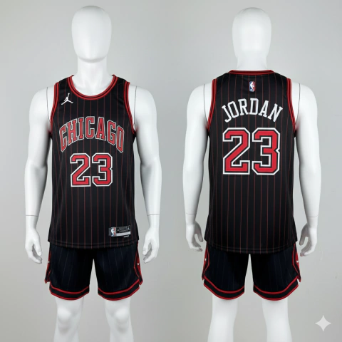 Conjunto Regata e Short NBA Chicago Bulls 25/26 - Statement Edition - comprar online