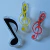 Clipe Clave de Sol - VERMELHO - comprar online