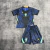 Kit Infantil Seleção Brasileira II 2026 Azul escuro