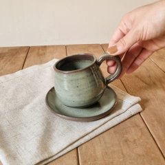 Imagem do Xícara cafézinho + pires