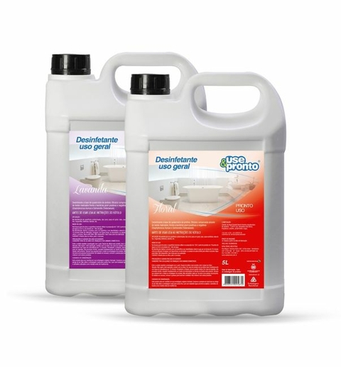 LIMPADOR PERFUMADO LAVANDA 5 LITROS USE PRONTO