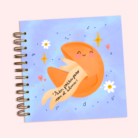LIBRETA GALLETA DE LA FORTUNA LILA