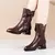 Bota de Couro Aveludada e Forrada - Max Confort - comprar online