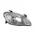 Farol Esquerdo Celta Prisma 2008 Mascara Cromada Termoplastico Inovway RCD FT471