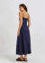 Vestido Midi Listrado Linho - Hering na internet