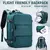 Mochila de viagem avião de curta distância ryanair cabine saco 40x20x25 mochil - achadinhosbabi