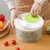 Girador de salada para legumes com folhas, lavadora e secadora de alface, escorr na internet