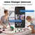 Tuya-campainha de vídeo WiFi, sem fio, câmera HD, alarme IR, casa inteligente, - achadinhosbabi