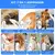 Newpet 7in1 Pet Grooming Kit Removedor de pelos para cães e gatos com sucção na internet