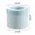 Molde de cubo de gelo de silicone redondo balde de gelo verão caseiro diy gelad - achadinhosbabi