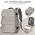 Mochila de viagem avião de curta distância ryanair cabine saco 40x20x25 mochil