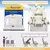 Ryanair mochila 40x20x25 bolsa de cabine mochila de viagem para homens mulheres, - achadinhosbabi