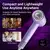 TQ-D3 secador de cabelo profissional íon negativo com bocal secador elétrico d - achadinhosbabi