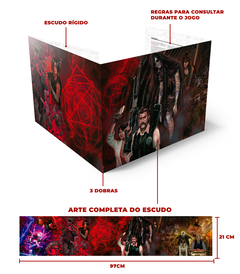 ESCUDO DE MESTRE : ORDEM PARANORMAL - Momento JOGOS & RPG