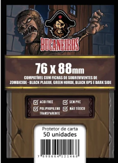 Sleeves Customizado para Zombicide Black Plague / Green Horde / Black Ops / Dark Side - Fichas de Sobrevivente (76 mm X 88 mm) - comprar online