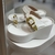 Plataforma Nuuk Off-White com fivela dourada