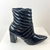 Ágata - Ankle Boot envernizada salto quadrado - comprar online