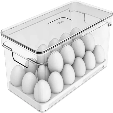 Organizador de Ovos com Tampa Clear Fresh – Comporta 36 Ovos - comprar online