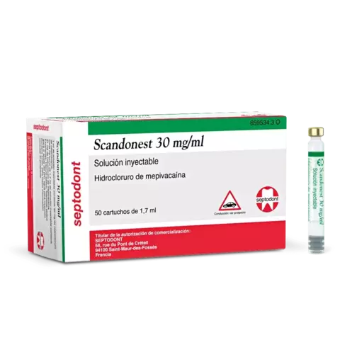 Scandonest Mepivacaina Septodont