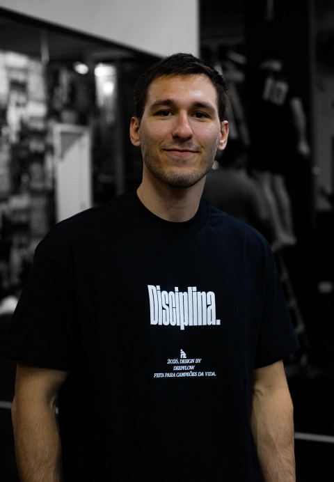 Camiseta Disciplina - Drop #4