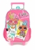 Mochila de Rodinha Feminina Boneca LOL Luxcel Ref.37972 - comprar online