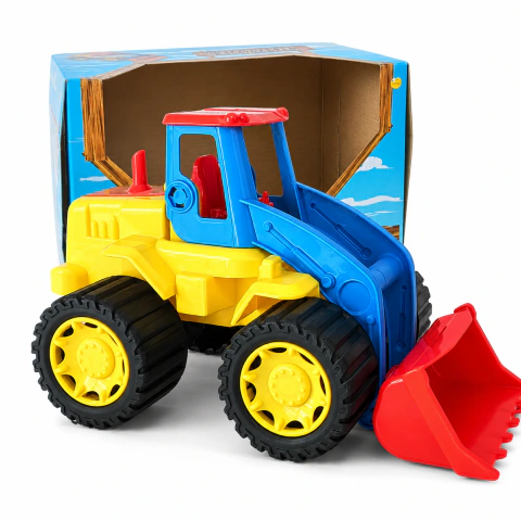 TRACTOR EN CAJA