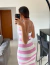 VESTIDO LISTRADO - comprar online