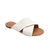 Rasteira Feminina em X Branca - comprar online