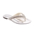 Rasteira Feminina Strass Prata - comprar online
