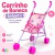 Carrinho de Boneca Infantil Dobrável Rosa para Passeio Ark Toys 3+ Anos AKT4229 - comprar online