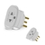 Adaptador para tomada Universal 2P+T 10A 250V Daneva 1661 na internet