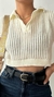 Poleron tejido BLANCO - JEANS COLOMBIANOS Y MODA COLOMBIANA
