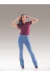 Calça Jeans Feminina Country BootCut Destroyed