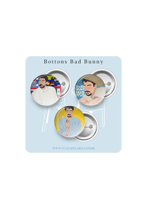 Bottons - Bad Bunny