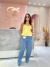 Blusa com Alças e Babado na internet