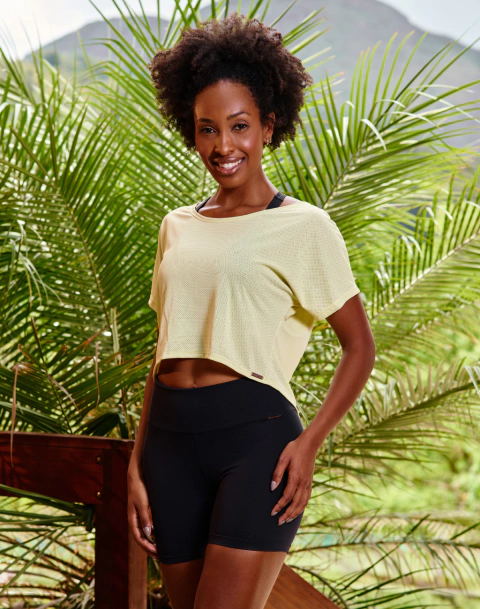 Cropped Power Dry - Poliamida