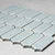 Malla Decorativa Vainilla Baby Blue 296 x 280 mm Fika en internet