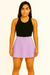 FALDA SHORT DEPORTIVA MUJER PARA TENIS, YOGA, FIT, GOLF, GYM, GIMNASIA, ATLETISMO, SENDERISMO, ACTIVIDADES AL AIRE LIBRE COLOR LILA - comprar en línea