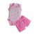 CONJUNTO BODY E SHORT KIRASH
