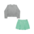CONJUNTO BLUSA E SHORT SAIA FAKINI na internet