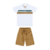 CONJ. CAMISA POLO E BERMUDA. - Samix Loja Infantil
