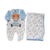 KIT SAIDA MATERNIDADE CHAMPION 2PCS PP AZ - BABY DOCES MOMENTOS