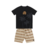 CONJUNTO CAMISETA E BERMUDA FAKINI na internet