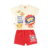 CONJUNTO CAMISETA E BERMUDA MASCULINO BEBE na internet