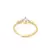 ANEL DELICADO COM PEDRAS REDONDA CRISTAL - comprar online