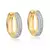 BRINCO ARGOLA CLICK OVAL MEDIA COM PEDRAS DE ZIRCÔNIAS - comprar online
