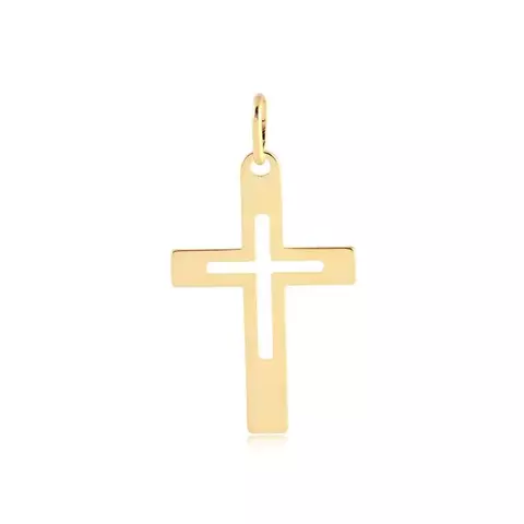 PINGENTE CHAPINHA CRUZ VAZADA - comprar online