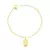 PULSEIRA COM PLACA E TREVO DA SORTE - comprar online